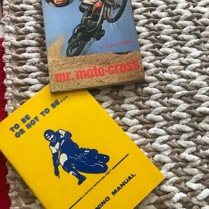 Vintage  and Rare Lot of Mr. Moto -Cross and To Be or Not To Be Training Manual